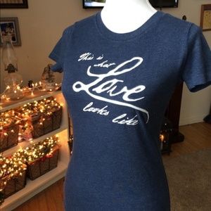 A&F What Love Looks Like Soft Tee